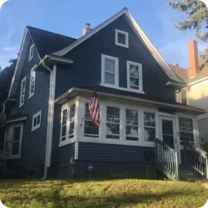 Full roof tear-off and replacement completed by Sunrise Remodelers in Inver Grove Heights, MN