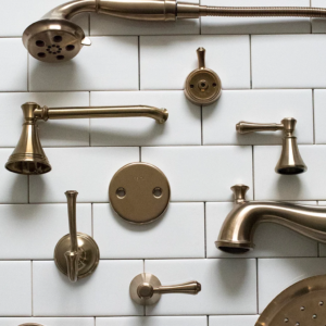 Premium bathroom materials and fixture selection process at Sunrise Remodelers